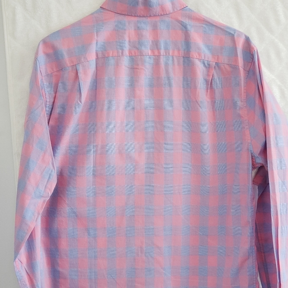 NWT Bonobos Mens Shirt Small Short Standard Pink - Picture 5 of 5